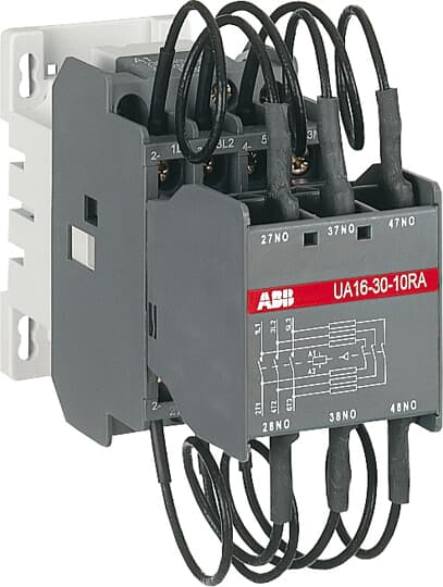 ABB UA16-30-10RA 230-240V 50Hz/ 240-260V 60Hz, 400-415V 12.5 Kvar capacitor contactor
